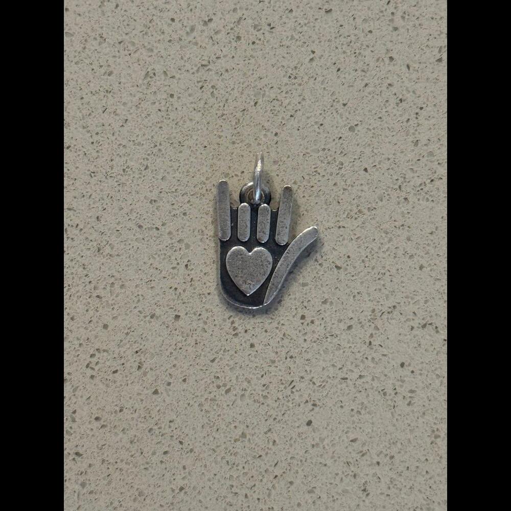 James Avery Sign of Love Sterling Silver Charm